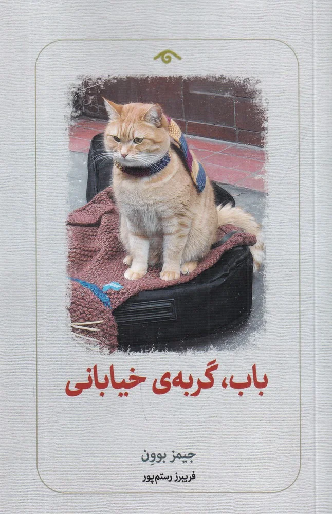 جلد کتاب باب گربه ی خیابانی