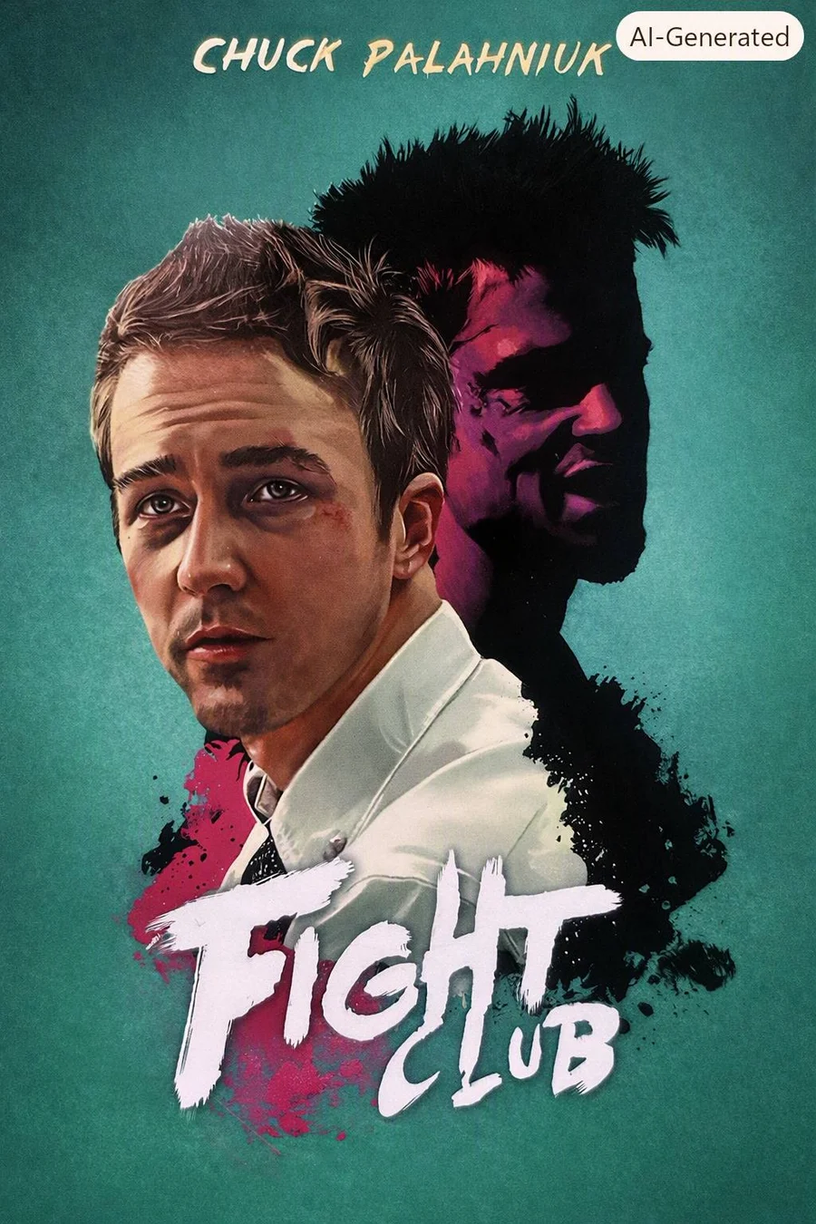 جلد کتاب Fight club