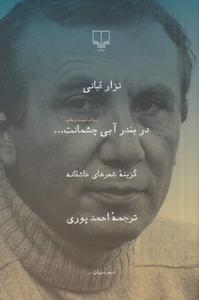 جلد کتاب در بندر آبی چشمانت