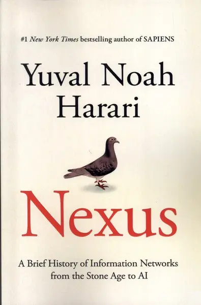 جلد کتاب Nexus: A Brief History of Information Networks from the Stone