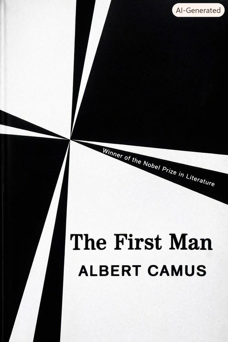 جلد کتاب The first man