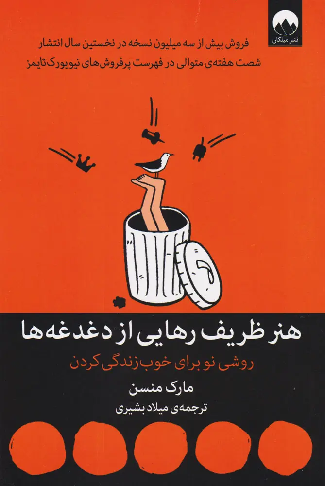 جلد کتاب هنر ظریف رهایی از دغدغه ها