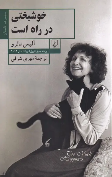 جلد کتاب خوشبختی در راه است