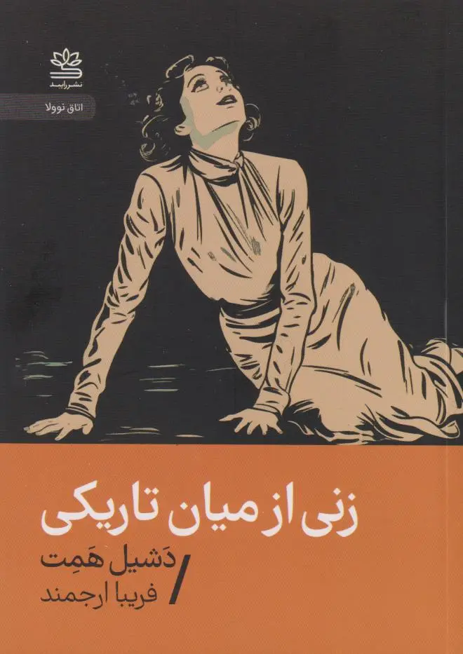 جلد کتاب زنی از میان تاریکی